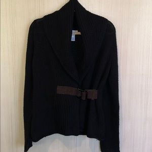 Soft Surroundings Cardigan Wrap Belted